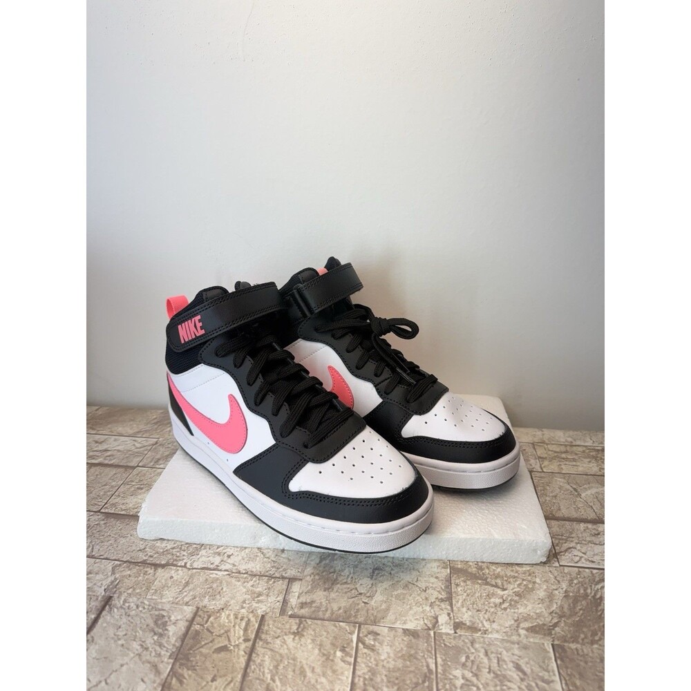 Nike Court Borough Mid 2 Basketball Shoes CD7782-005 Size 6Y/ Women 7.5 - Picture 9 of 14